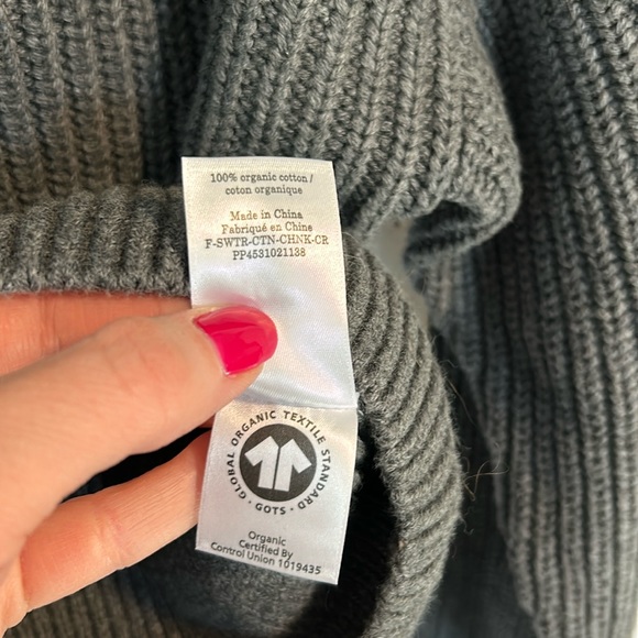 NWOT Everlane The Texture Cotton Crew - Picture 8 of 10